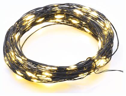 100 Λαμπάκια LED 13μ. Θερμό Λευκό σε Σειρά 1τμχ Aca από το Designdrops