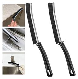 2 Τεμάχια Πολυλειτουργικές Βούρτσες Καθαρισμού Νεκρών Σημείων Κατάλληλες Κενά Γύρω Νεροχύτες Λεκάνες Μπάνιου Καπάκια Τουαλέτας Αρμών