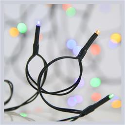 20 Λαμπάκια LED 1.9μ. Πολύχρωμα Μπαταρίας σε Σειρά Eurolamp