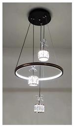 2193 Κρεμαστό Φωτιστικό Μαύρο 50εκ.