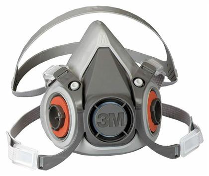 3M Μάσκα Μισού Προσώπου χωρίς Φίλτρα Γκρι