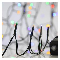 400 Λαμπάκια LED 20μ. Πολύχρωμα σε Σειρά 1τμχ Eurolamp