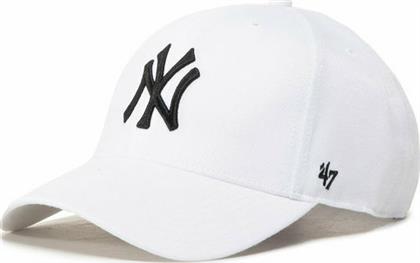 47 Brand Καπέλο Jockey Mlb New York Yankees B-MVPSP17WBP-WH Λευκό από το Modivo