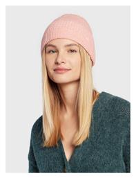 4F Beanie Ανδρικός Σκούφος Πλεκτός σε Ροζ χρώμα