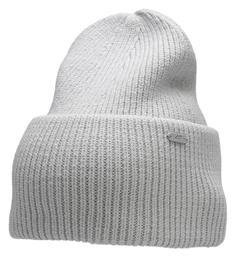 4F Beanie Ανδρικός Σκούφος σε Γκρι χρώμα