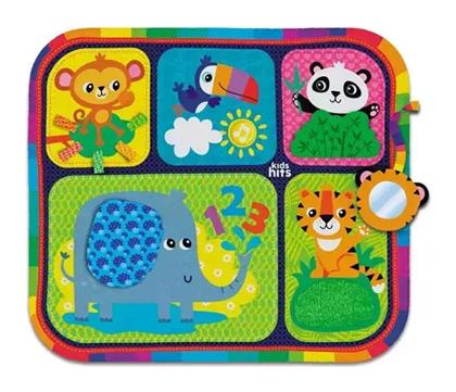 50/50 Games Χαλάκι Δραστηριοτήτων Ζωολογικός Κήπος Πολύχρωμο για Νεογέννητα (MxΠ) 79.5x70cm