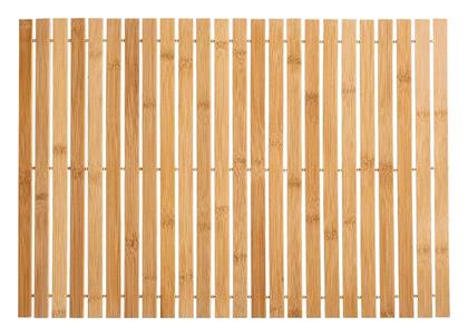 5Five Πατάκι Μπάνιου Ξύλινο Bamboo 174507 Μπεζ 40x59εκ.