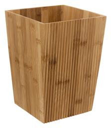 5Five Ξύλινος Κάδος Απορριμμάτων 6lt Καφέ