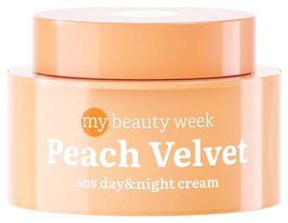 7DAYS Peach Velvet Sos Κρέμα Προσώπου για Ενυδάτωση 50ml