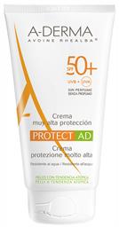 A-Derma Protect AD Cream Αντηλιακή Κρέμα για το Σώμα SPF50 150ml