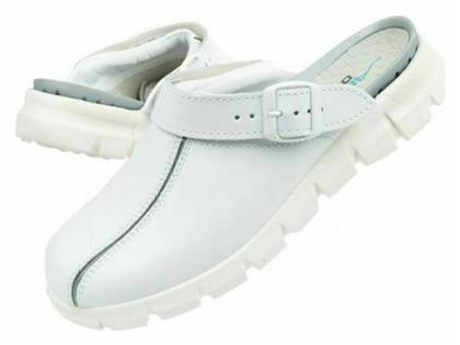 Abeba Unisex Σαμπό Λευκό από το MybrandShoes