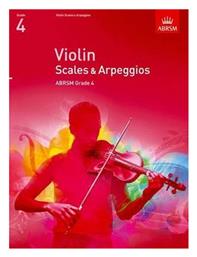 ABRSM Violin Scales & Arpeggios Παρτιτούρα για Βιολί Grade 4
