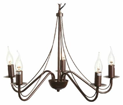 Aca Palmyra Πολυέλαιος Ø52cm με Κεράκια