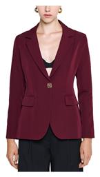 Access Γυναικείο Μεσάτο Σακάκι Μπορντώ
