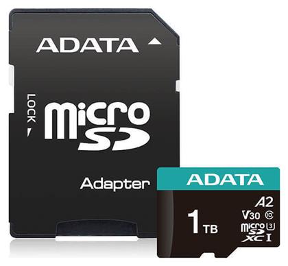 Adata SDXC 1TB Class 10 U3 V30 A2 UHS-I