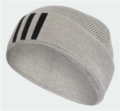 Adidas 3-Stripes Beanie Σκούφος Πλεκτός σε Γκρι χρώμα από το Outletcenter