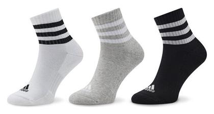 adidas 3-stripes Cushioned Αθλητικές Κάλτσες Πολύχρωμες