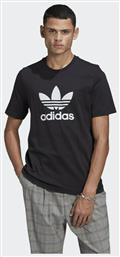 Adidas Adicolor Classics Trefoil Ανδρικό T-shirt Μαύρο με Λογότυπο