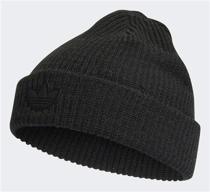 Adidas Adicolor Contempo Short Beanie Ανδρικός Σκούφος Πλεκτός Black από το MybrandShoes