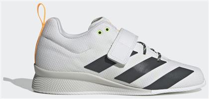 Adidas Adipower Weightlifting II Γυναικεία Αθλητικά Παπούτσια Crossfit Crystal White / Grey Six / Solar Gold