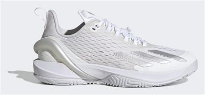 Adidas Adizero Cybersonic Ανδρικά Παπούτσια Τένις για Σκληρά Γήπεδα Cloud White / Silver Metallic / Grey One από το E-tennis