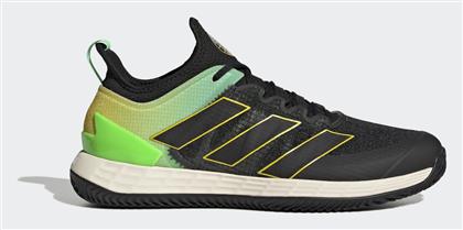 Adidas Adizero Ubersonic 4 Ανδρικά Παπούτσια Τένις για Χωμάτινα Γήπεδα Core Black / Beam Yellow από το Outletcenter