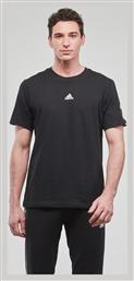 Adidas Ανδρικό T-shirt Μαύρο