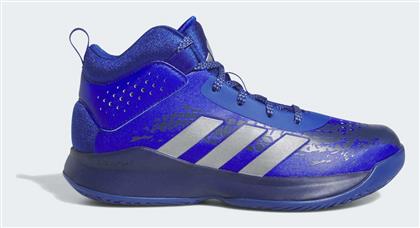 Adidas Αθλητικά Παιδικά Παπούτσια Μπάσκετ Cross Em Up 5 Royal Blue / Silver Metallic από το MybrandShoes