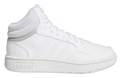 Adidas Αθλητικά Παιδικά Παπούτσια Μπάσκετ Hoops Mid 3.0 K Cloud White / Grey Two από το Spartoo