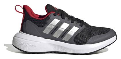 Adidas Αθλητικά Παιδικά Παπούτσια Running FortaRun 2.0 K Core Black / Silver Metallic / Better Scarlet