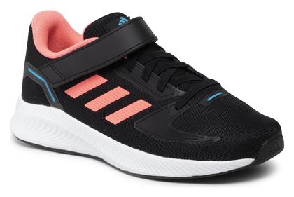 Adidas Αθλητικά Παιδικά Παπούτσια Running Runfalcon 2.0 K Core Black / Acid Red / Sky Rush