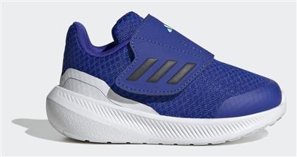 Adidas Αθλητικά Παιδικά Παπούτσια Running Runfalcon 3.0 Sport Hook με Σκρατς Navy Μπλε