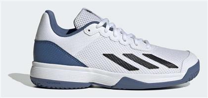 Adidas Αθλητικά Παιδικά Παπούτσια Τέννις Courtflash Cloud White / Core Black / Crew Blue