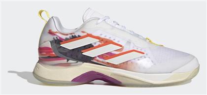 Adidas Avacourt Γυναικεία Παπούτσια Τένις για Όλα τα Γήπεδα Cloud White / Zero Metalic / Impact Yellow