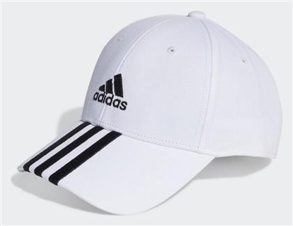 Adidas Baseball 3-Stripes Cotton Twill Baseball Ανδρικό Jockey Λευκό από το Zakcret Sports