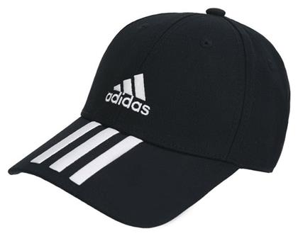 Adidas Baseball 3-Stripes Twill Ανδρικό Jockey Μαύρο από το MybrandShoes