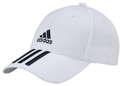 Adidas Baseball 3-Stripes Twill Γυναικείο Jockey Λευκό