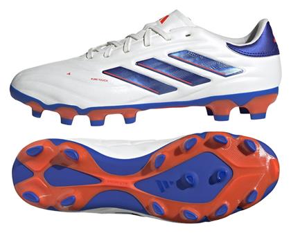 Adidas Copa Pure. 2 Pro MG Χαμηλά Ποδοσφαιρικά Παπούτσια με Τάπες Λευκά