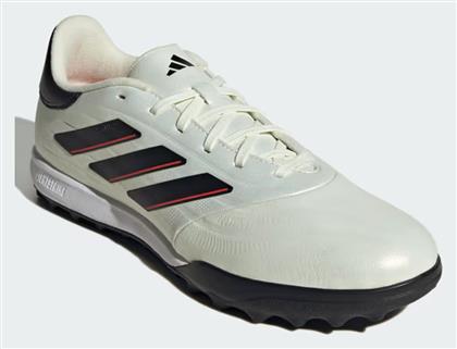 Adidas Copa Pure II League TF Χαμηλά Ποδοσφαιρικά Παπούτσια με Σχάρα Ivory / Core Black / Solar Red