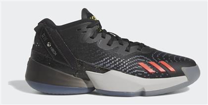 Adidas D.O.N. Issue 4 Ψηλά Μπασκετικά Παπούτσια Core Black / Carbon / Grey Three από το SportsFactory