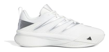 adidas Dame Certified 3 Χαμηλά Μπασκετικά Παπούτσια Core White / Core Black / Silver Metallic