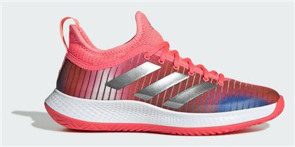 Adidas Defiant Generation Γυναικεία Παπούτσια Τένις για Όλα τα Γήπεδα Turbo / Silver Metallic / Cloud White