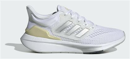 Adidas EQ21 Run Γυναικεία Αθλητικά Παπούτσια Running Cloud White / Matte Silver / Sandy Beige Met από το Cosmossport