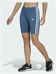 adidas Essentials 3 Stripes Γυναικείο Ποδηλατικό Κολάν Μπλε