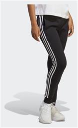 adidas Essentials 3-Stripes Παντελόνι Γυναικείας Φόρμας με Λάστιχο Μαύρο