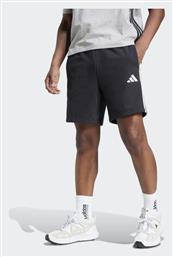 adidas French Terry 3-stripes Ανδρική Βερμούδα Μαύρη