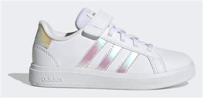 adidas Grand Court Παιδικά Sneakers Cloud White / Iridescent