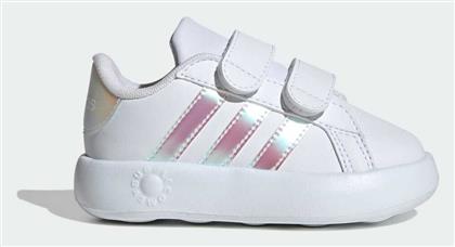 adidas Grand Court Παιδικά Sneakers Λευκά