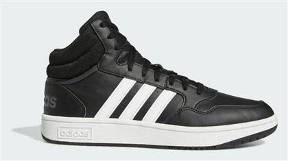 Adidas Hoops 3.0 Ανδρικά Sneakers Core Black / Cloud White / Grey Six