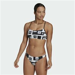 Adidas Logo Graphic Set Bikini Μπουστάκι White/ Black